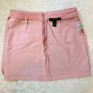 Forever 21 Mini Skirt, Pink in Small